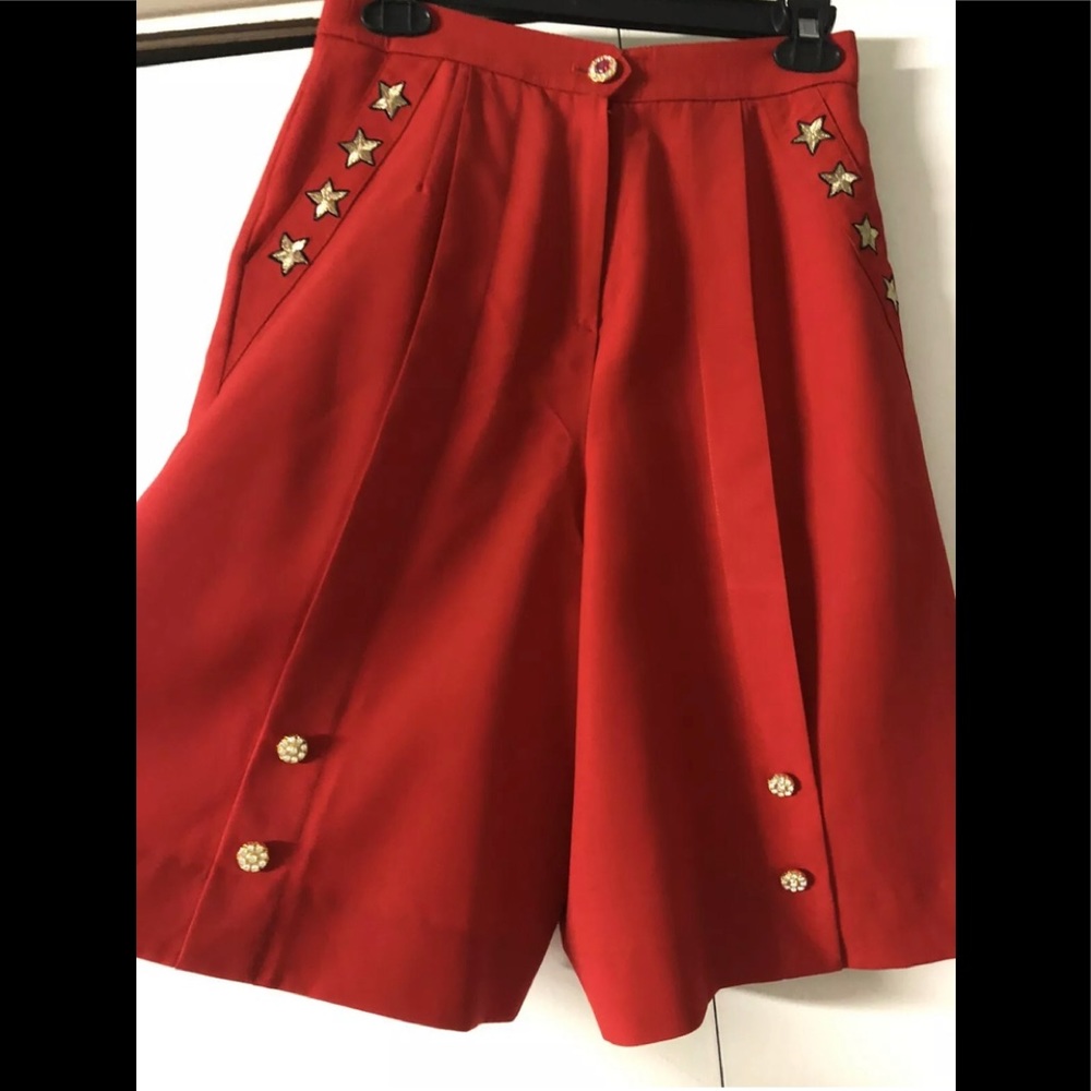 Lydia Shorts Embroidered Stars🌟 🌟🌟Rhinestone - Picture 8 of 12